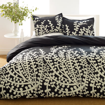 Black Bedspreads on City Scene Branches Black Bed In A Bag Bedding Set Twin Black White