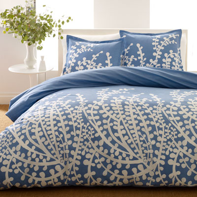  White Bedding on Shop City Scene French Blue Bedding Comforters   Duvets From
