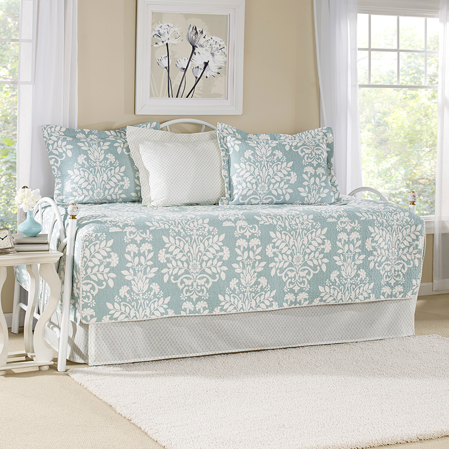 Laura Ashley Rowland Blue Daybed Set from Beddingstyle.com