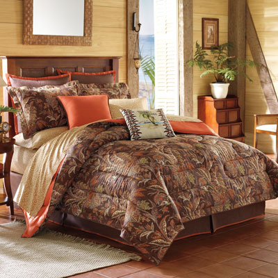 Palm Tree Bedding Complete on Tropical Comforter Sets  Bed In A Bag  Beach Bedding