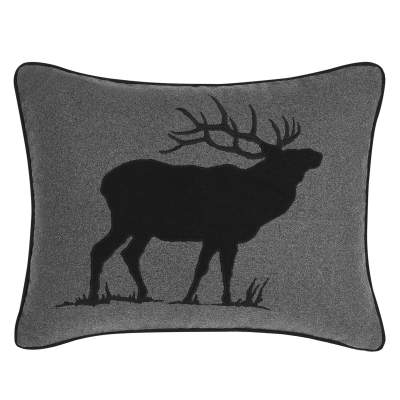 Eddie Bauer Elk Felt Decorative Pillow