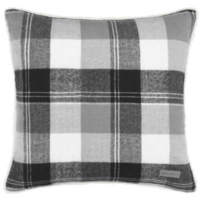 Eddie Bauer Lodge Grey Twill Decorative Pillow