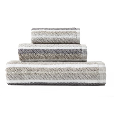 Tommy Bahama Ocean Bay Stripe Cotton-Terry Bath Towel Set