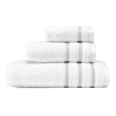 Vera Wang Textured Trellis Cotton-Terry Towel Set