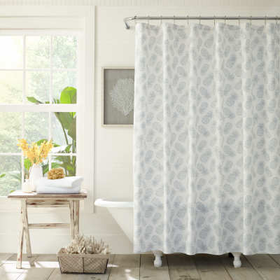 Tommy Bahama Tossed Pineapple Twill Shower Curtain