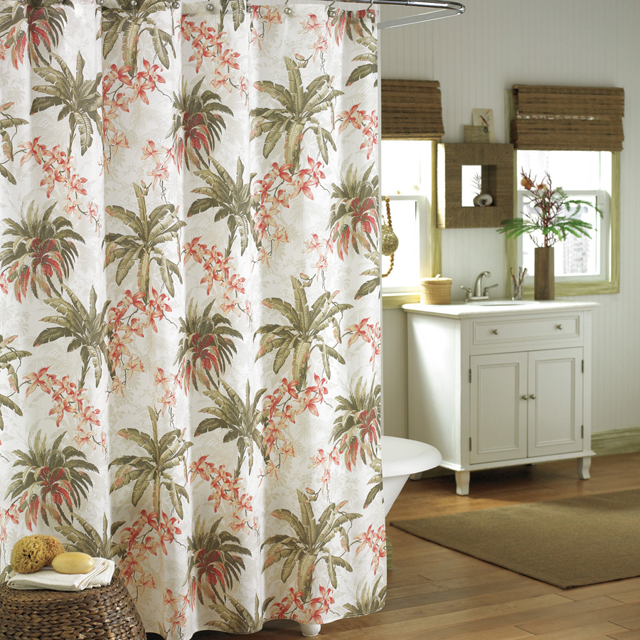 Palm Tree Shower Curtains