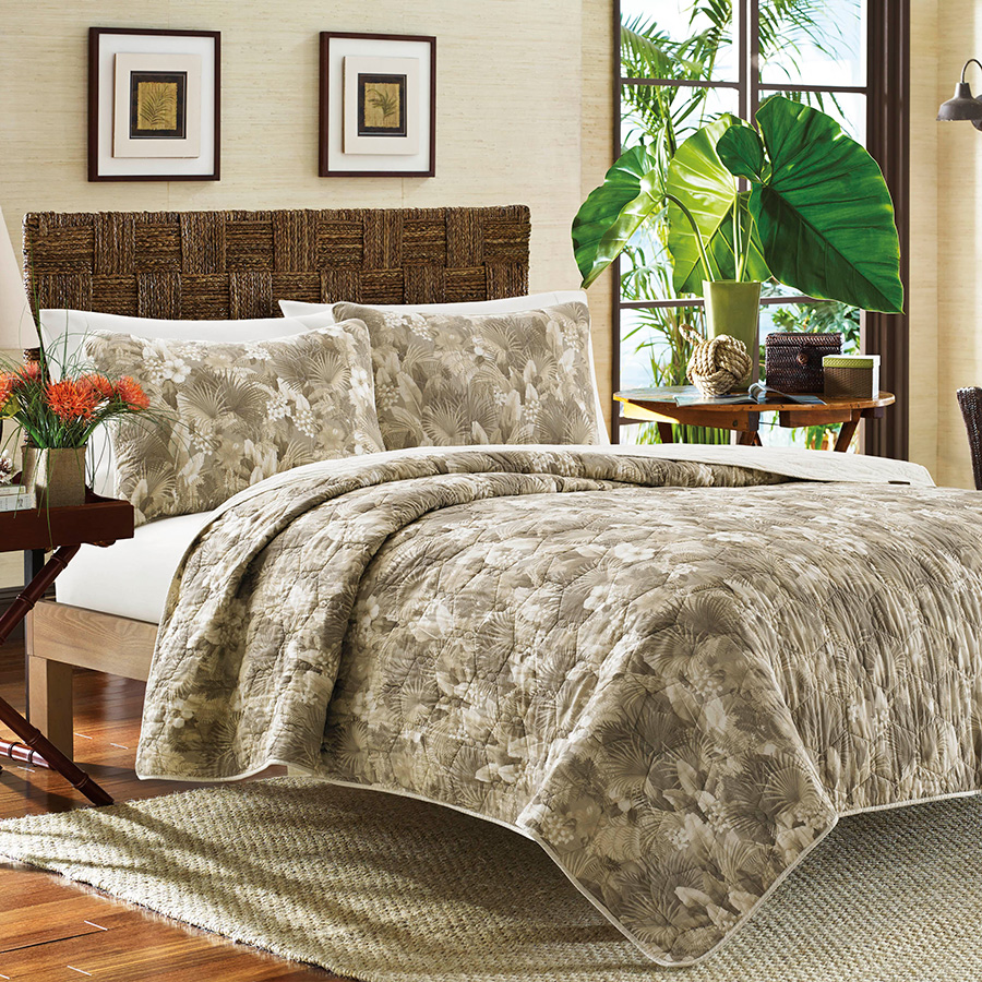 King Quilt Set Tommy Bahama Hibiscus Haven