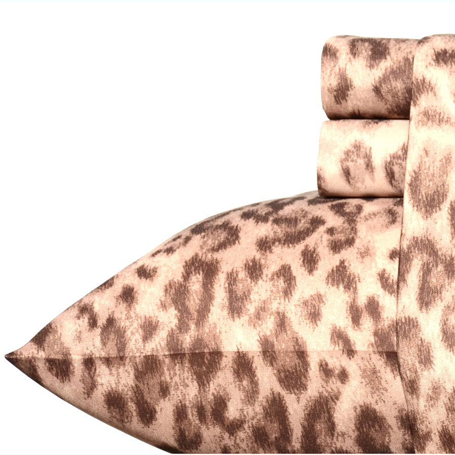 King Sheet Set Patti Labelle Leopard