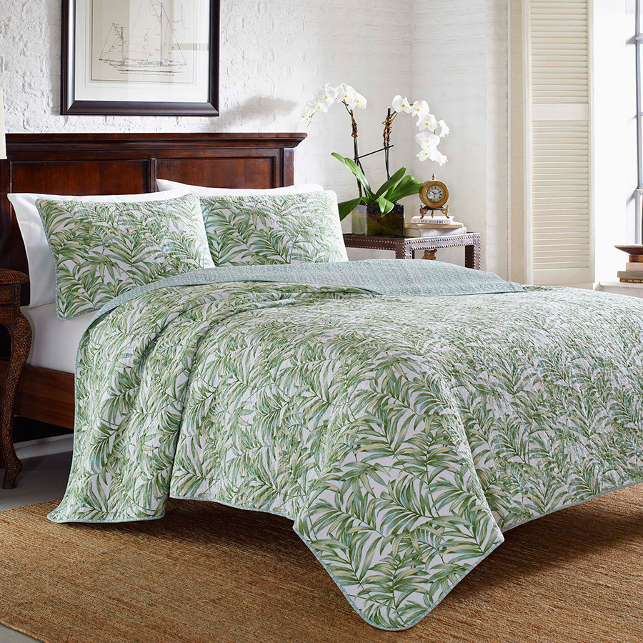 Twin Quilt Set Tommy Bahama Skipper Sound Mineral